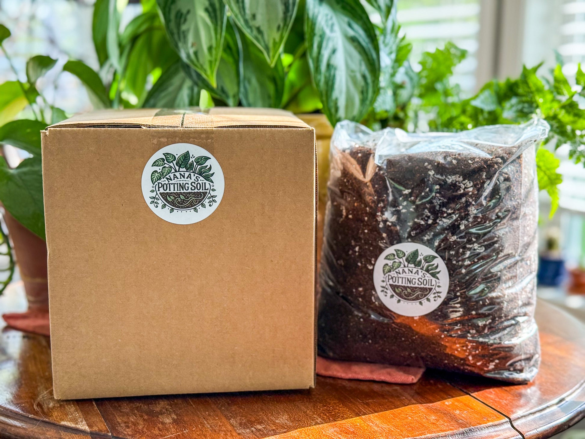 potting mix bag Nana's Signature Potting Soil (8 QT Bag)